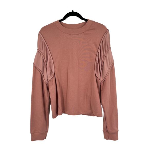 RTA sweatshirt Gael Pullover coral Large L - Picture 2 of 8